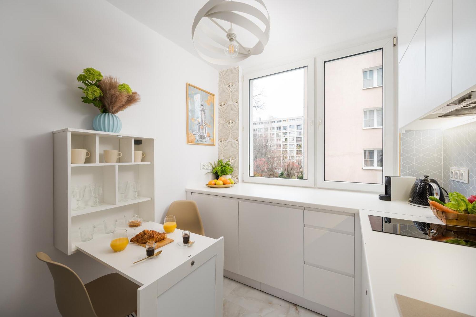 Grand 5min From Station With A Balcony& Air Conditioning Apartment Warsaw